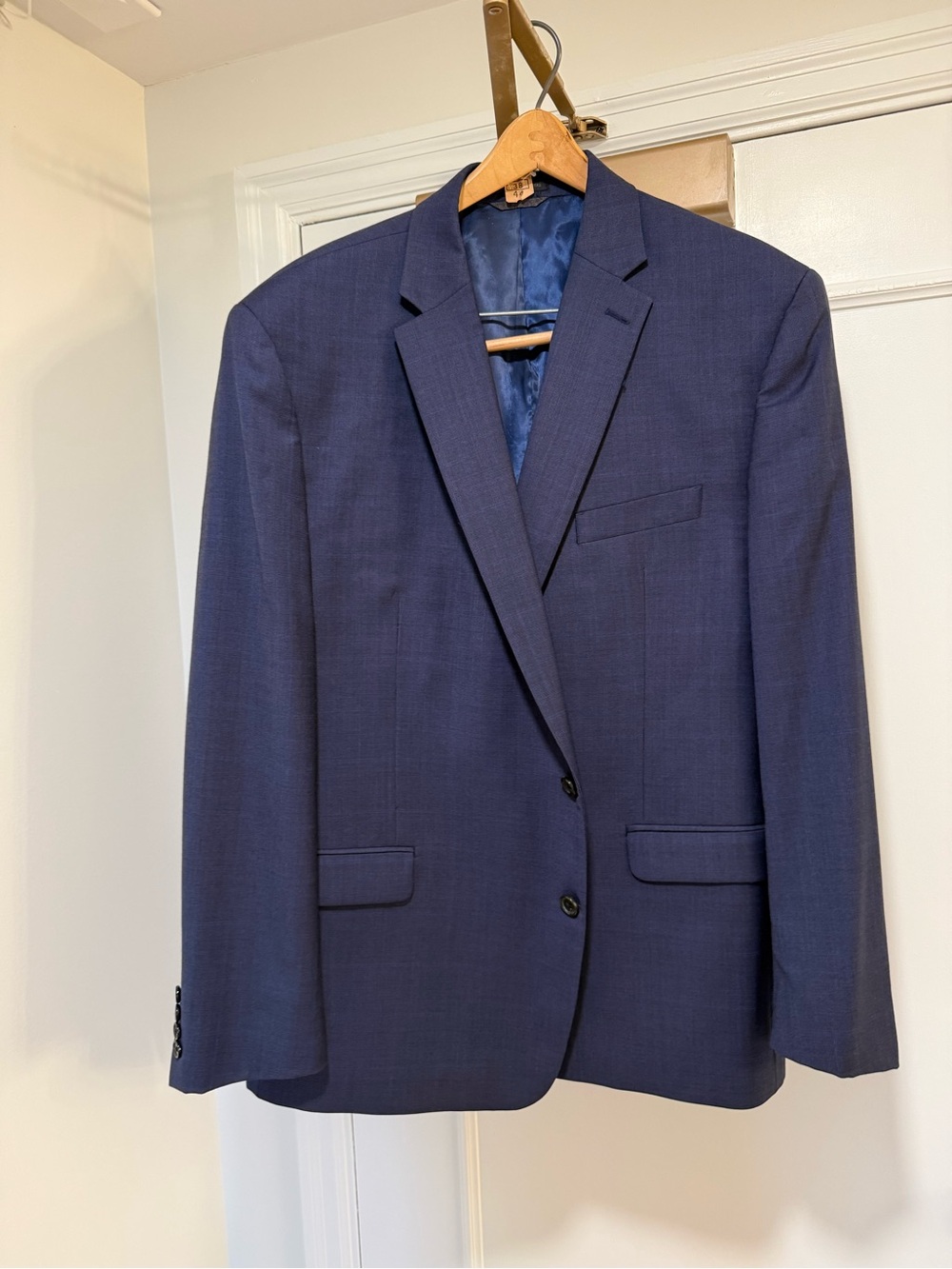 Ralph Lauren Men's Dark Navy Two-Button Suit Jacket